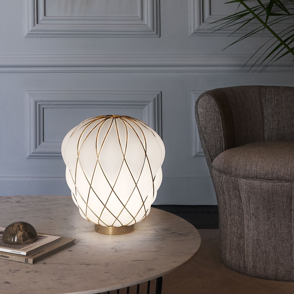 Pinecone Table Lamp by Fontana Arte Lamps